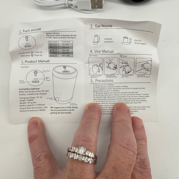 Vacuum Seal Backpack Travel Expandable TSA Lock Compression System with Pump NEW - Picture 14 of 16